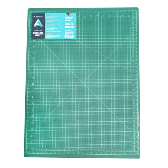 Art Alternatives Self Healing Cutting Mat 18 X 24 Double Sided Green Black